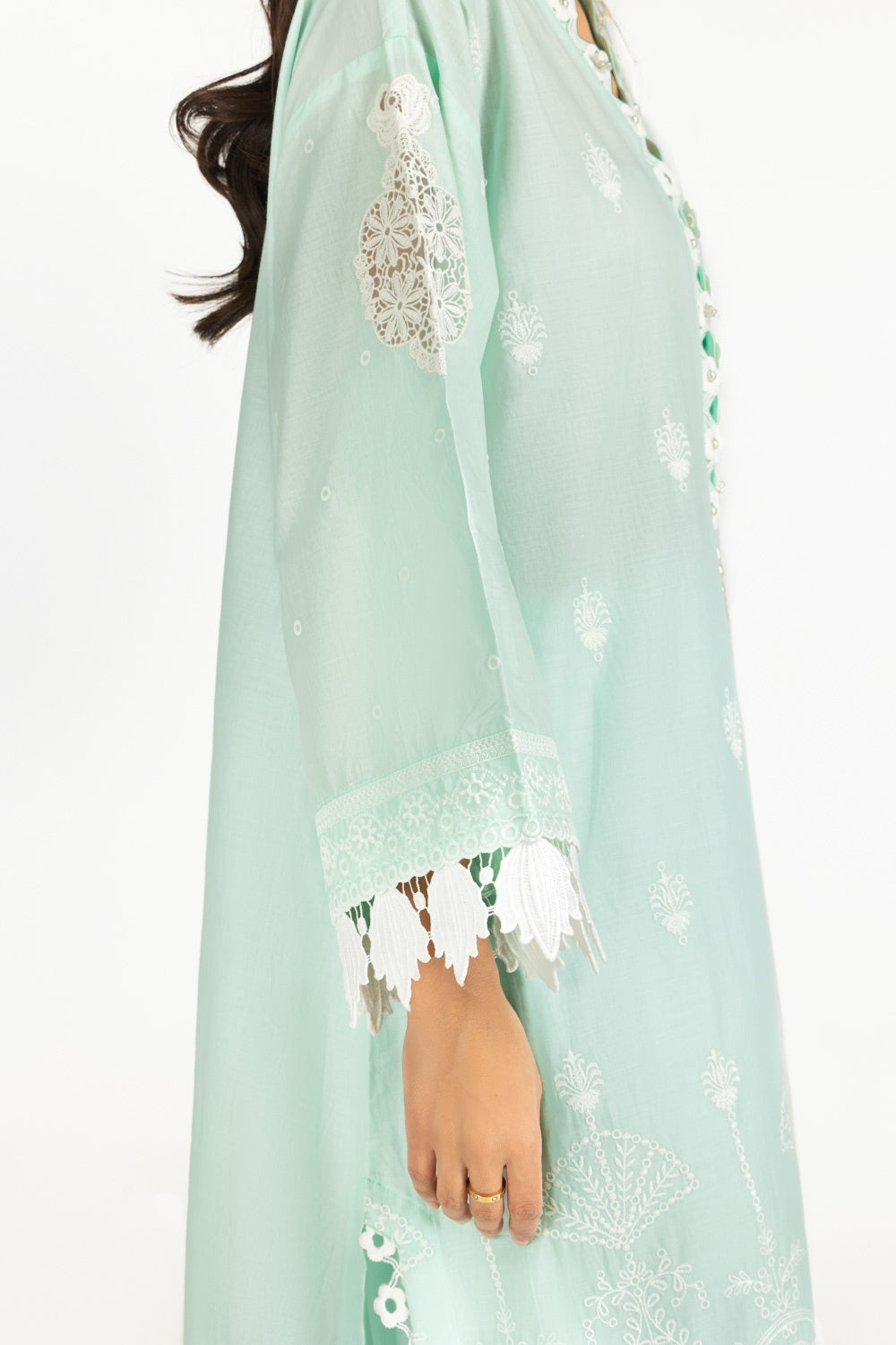3PC Lawn Embroidered Suit IUSTKSD-754