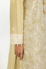 3PC Lawn Embroidered Suit IUSTKSD-768