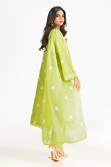 3PC Lawn Embroidered Suit IUSTKSD-787