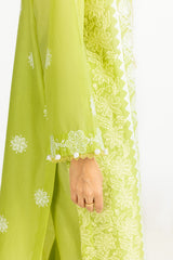3PC Lawn Embroidered Suit IUSTKSD-787