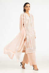 3PC Lawn Embroidered Suit IUSTKSD-788