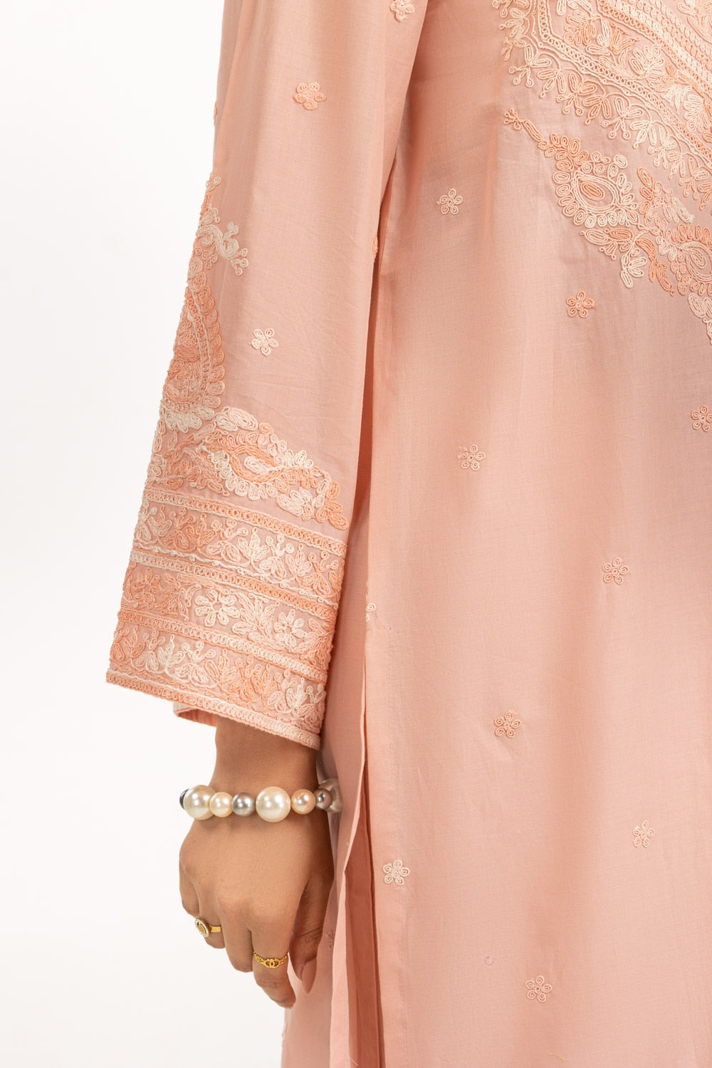 3PC Lawn Embroidered Suit IUSTKSD-863