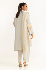 3Pc Lawn Embroidered Suit IUSTKSD-868