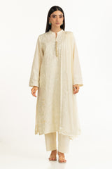 3PC Lawn Embroidered Suit IUSTKSD-923