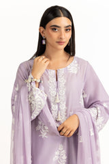 3Pc Lawn Embroidered Suit IUSTKSD-943
