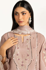 3PC Lawn Embroidered Suit IUSTKSD-948