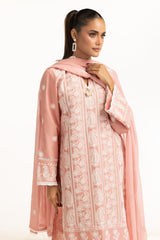 3PC Lawn Embroidered Suit IUSTKSD-984