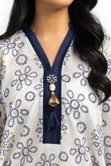 3PC Lawn Gold And Lacquer Printed Suit IUSTKSD-522