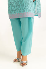 3Pc Lawn Lacquer Printed Suit IUSTKSD-1021