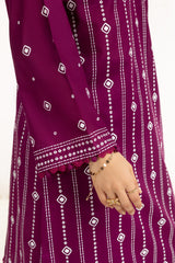 3PC Lawn Lacquer Printed Suit IUSTKSD-524