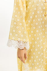 3PC Lawn Lacquer Printed Suit IUSTKSD-712