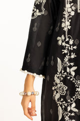 3PC Lawn Lacquer Printed Suit with Embroidered IUSTKSD-949