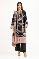 3Pc Lawn Printed Suit IUSTKSD-1010