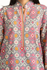 3PC Lawn Printed Suit IUSTKSD-1025