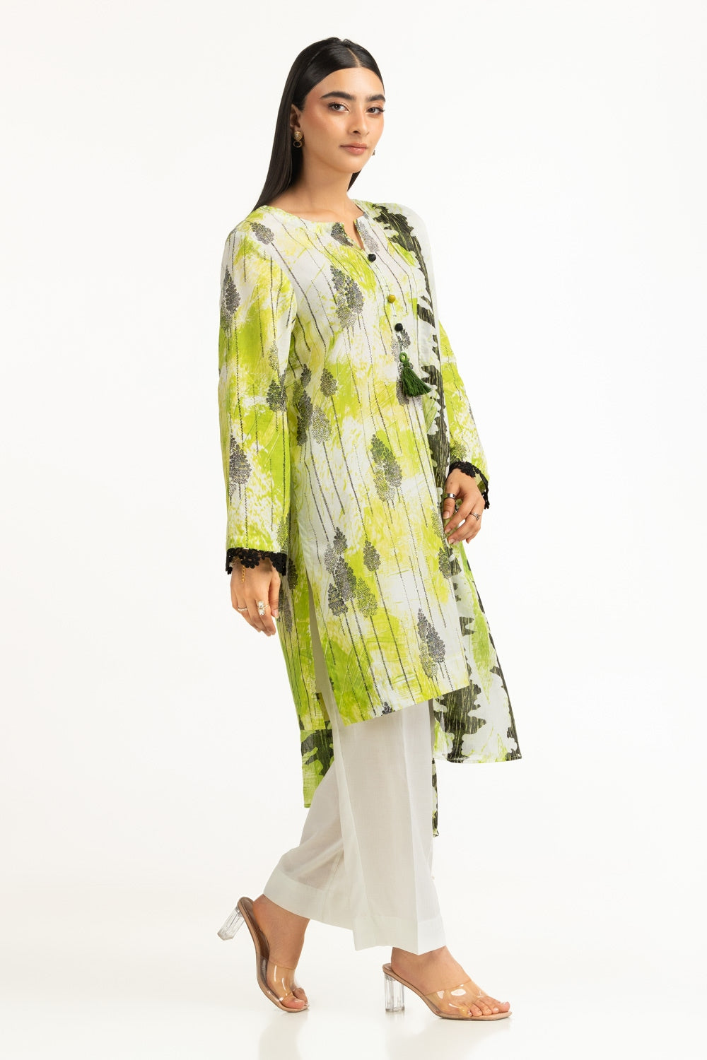 3PC Lawn Printed Suit IUSTKSD-1026