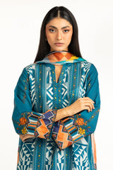 3PC Lawn Printed Suit IUSTKSD-1027