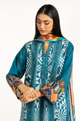 3PC Lawn Printed Suit IUSTKSD-1027