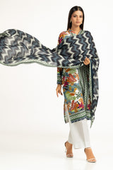 3Pc Lawn Printed Suit IUSTKSD-1044