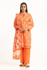 3PC Lawn Printed Suit IUSTKSD-1050
