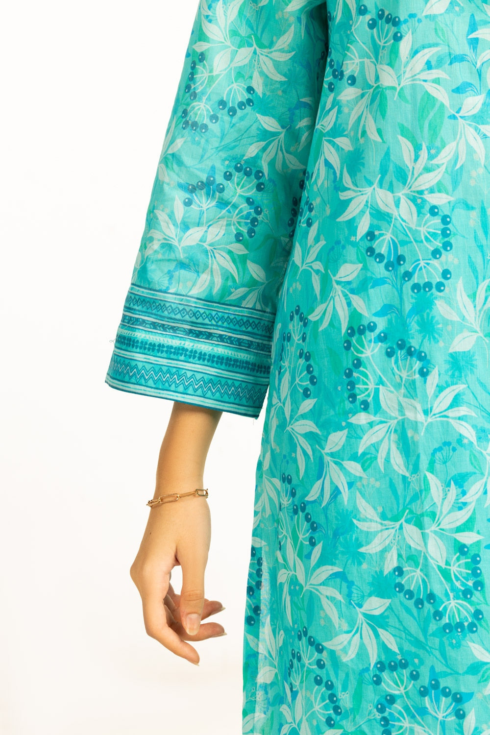 3PC Lawn Printed Suit IUSTKSD-1052