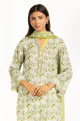 3PC Lawn Printed Suit IUSTKSD-1057
