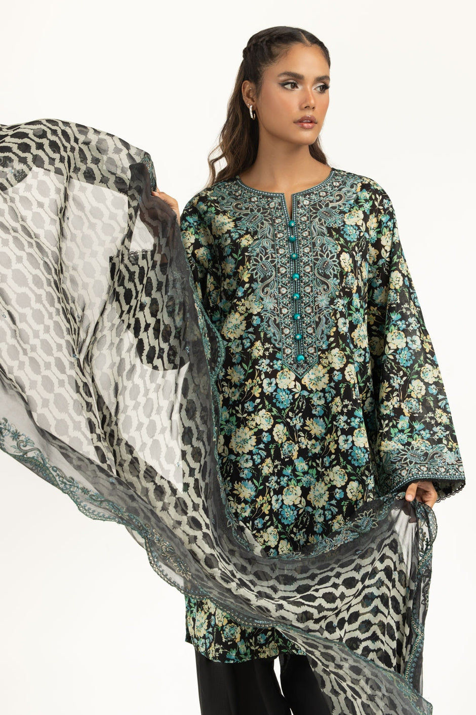 3PC Lawn Printed Suit