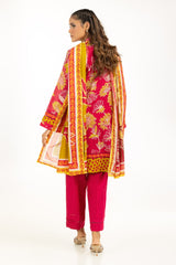 3PC Lawn Printed Suit IUSTKSD-1093