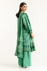 3PC Lawn Printed Suit IUSTKSD-1109