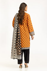 3PC Lawn Printed Suit IUSTKSD-1133