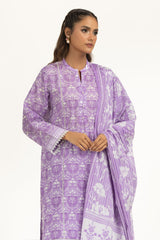3PC Lawn Printed Suit IUSTKSD-1145