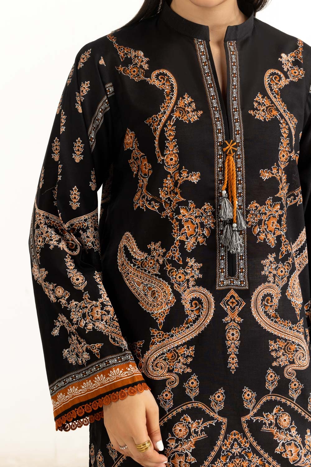 3PC Lawn Printed Suit IUSTKSD-1147