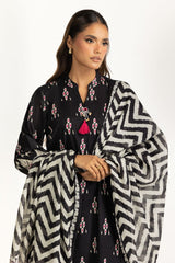 3PC Lawn Printed Suit IUSTKSD-1156