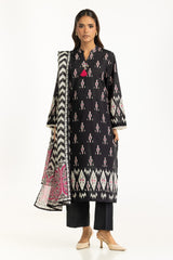 3PC Lawn Printed Suit IUSTKSD-1156