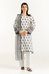 3PC Lawn Printed Suit IUSTKSD-1159