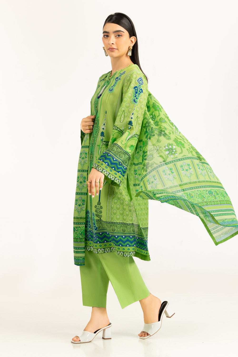 3PC Lawn Printed Suit