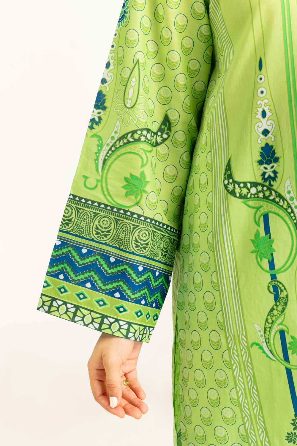 3PC Lawn Printed Suit IUSTKSD-1165
