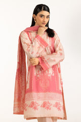 3PC Lawn Printed Suit IUSTKSD-1166