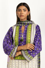 3PC Lawn Printed Suit IUSTKSD-1168