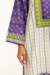3PC Lawn Printed Suit IUSTKSD-1168