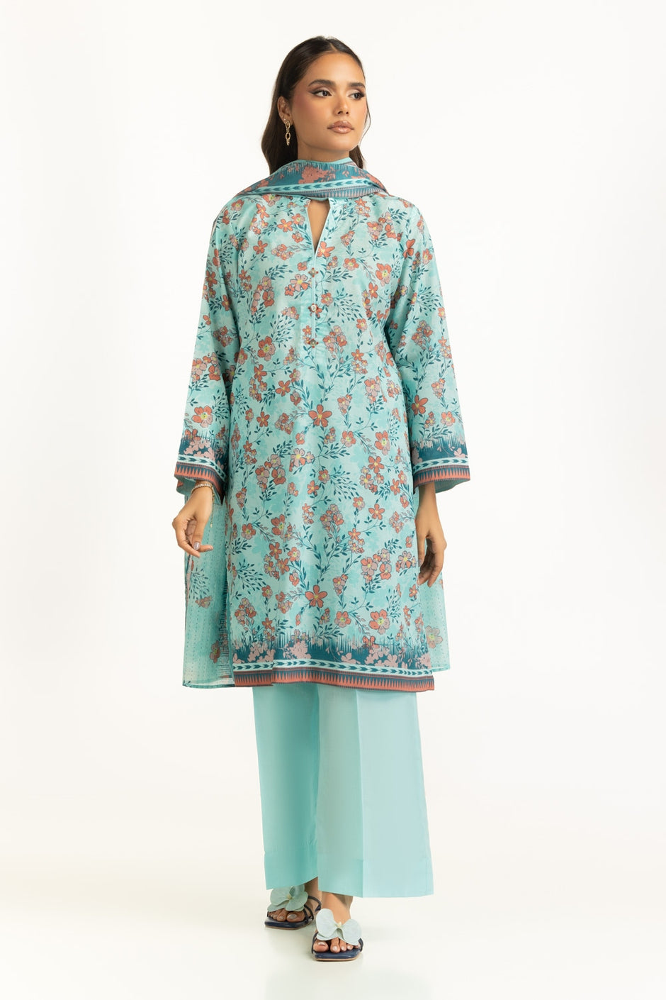 3PC Lawn Printed Suit