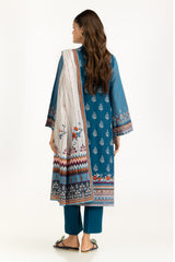 3PC Lawn Printed Suit IUSTKSD-1180