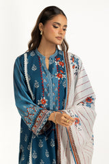 3PC Lawn Printed Suit IUSTKSD-1180