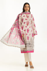 3PC Lawn Printed Suit IUSTKSD-1181