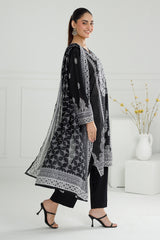 3PC Lawn Printed Suit IUSTKSD-488