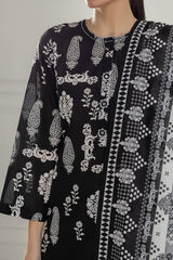 3PC Lawn Printed Suit IUSTKSD-503