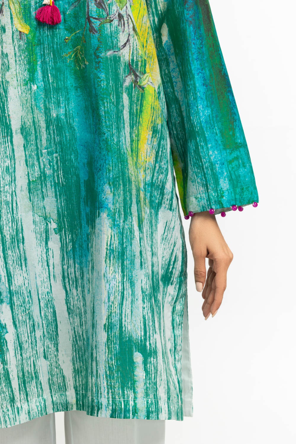 3PC Lawn Printed Suit IUSTKSD-506
