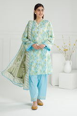 3PC Lawn Printed Suit IUSTKSD-507