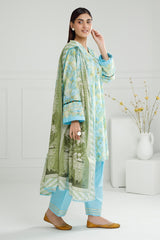 3PC Lawn Printed Suit IUSTKSD-507