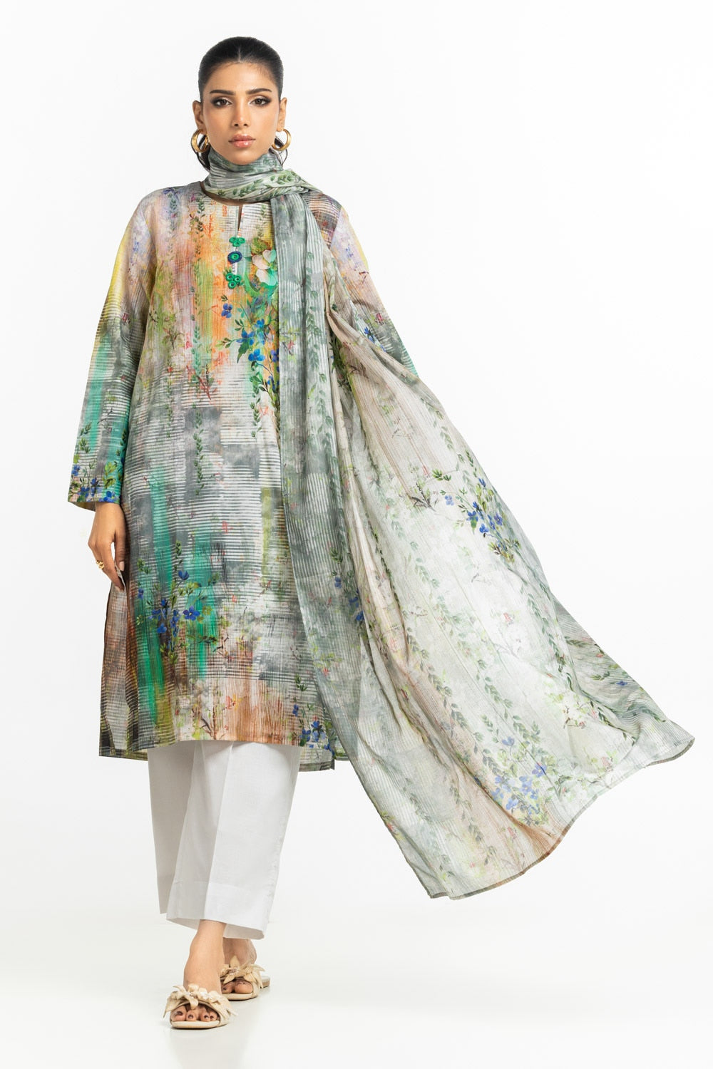 3PC Lawn Printed Suit