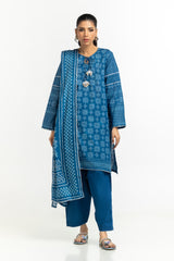 3PC Lawn Printed Suit IUSTKSD-520